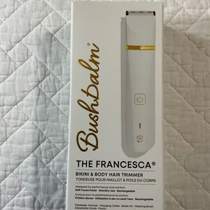Bushbalm Francesca Bikini & Body Hair Trimmer NIB Waterproof Rechargeable (F47)